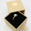 Blanc - pierścionek zaręczynowy z brylantami z żółtego złota - Marcin Czop Autorska Pracownia Biżuterii #6
